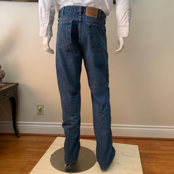 LEVI'S 516 Slim Fit Straight Leg Red Tab Men's Zip Closure Jeans - Picture 8 of 9